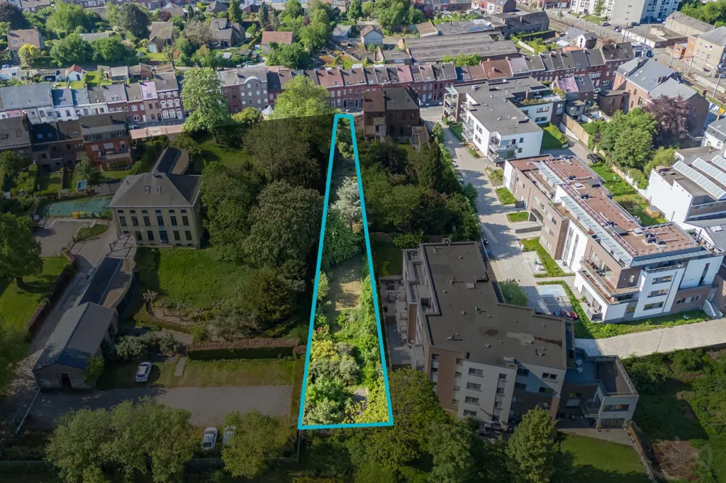 Õhuvaade - Buildable Plot in Faubourg de Namur, Nivelles