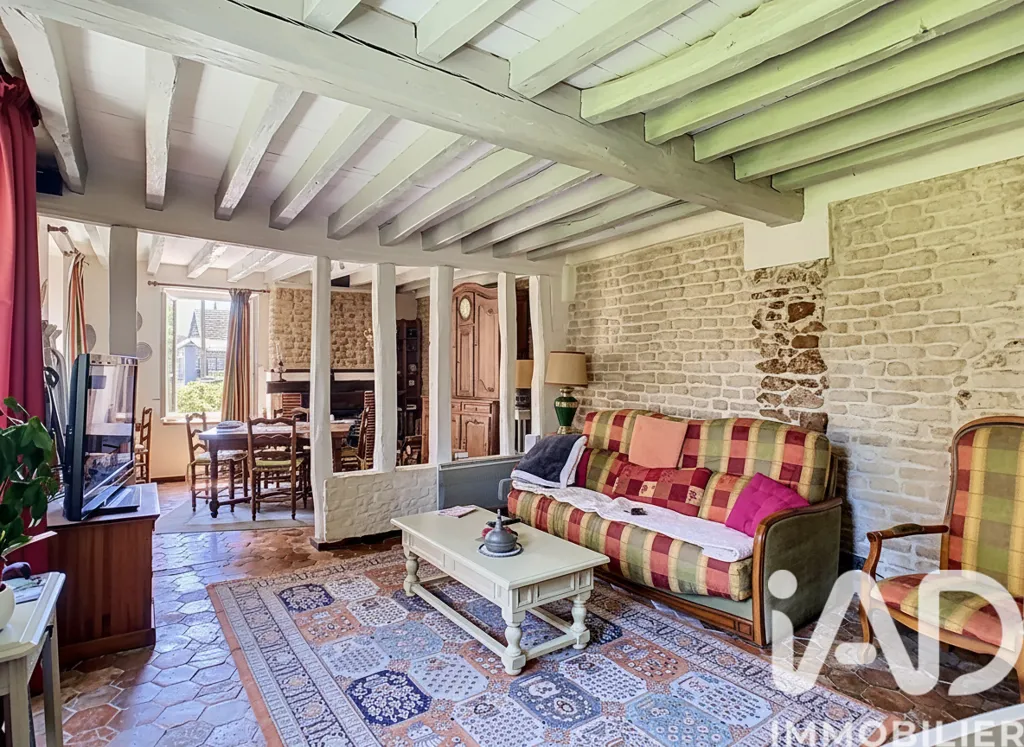 Séjour - Maison de village avec terrasse à Pleurs