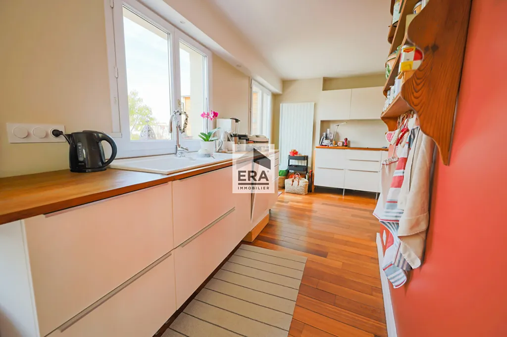 Köök - Duplex with Large Terrace in Paris