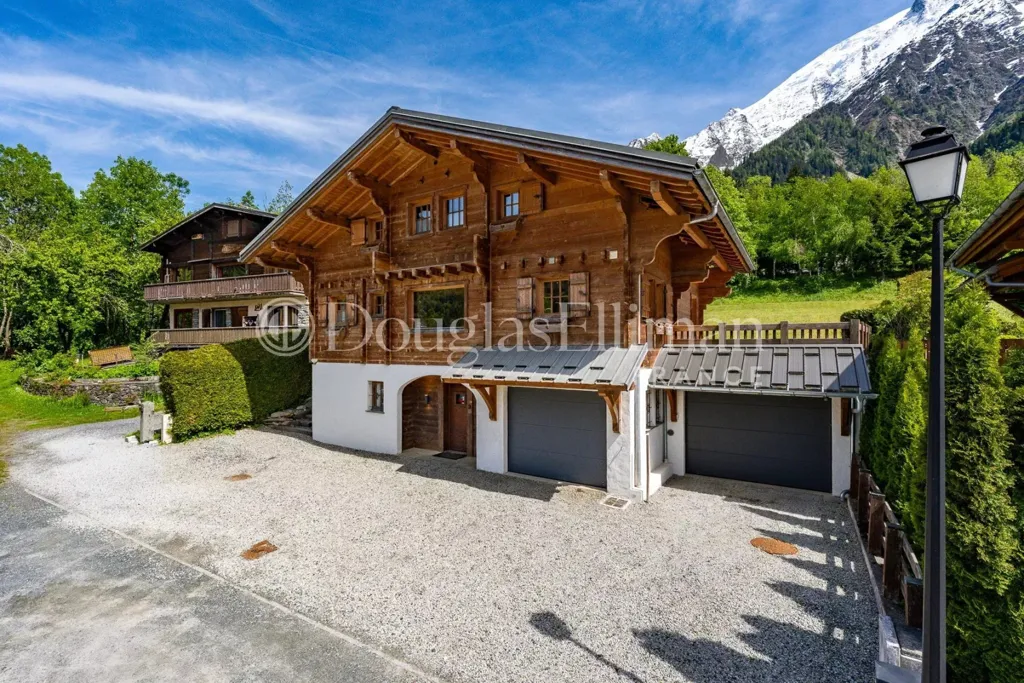 Extérieur - Chalet de 4 Chambres avec Vue Panoramique aux Houches