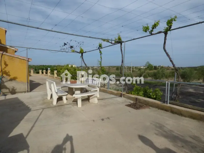 Terrasse - Country House with Balsa in Uleila