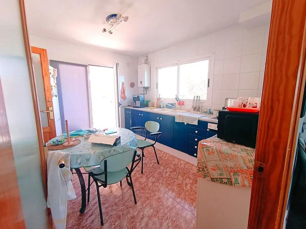 Cuisine - Chalet with Sea View in Oliva Playa