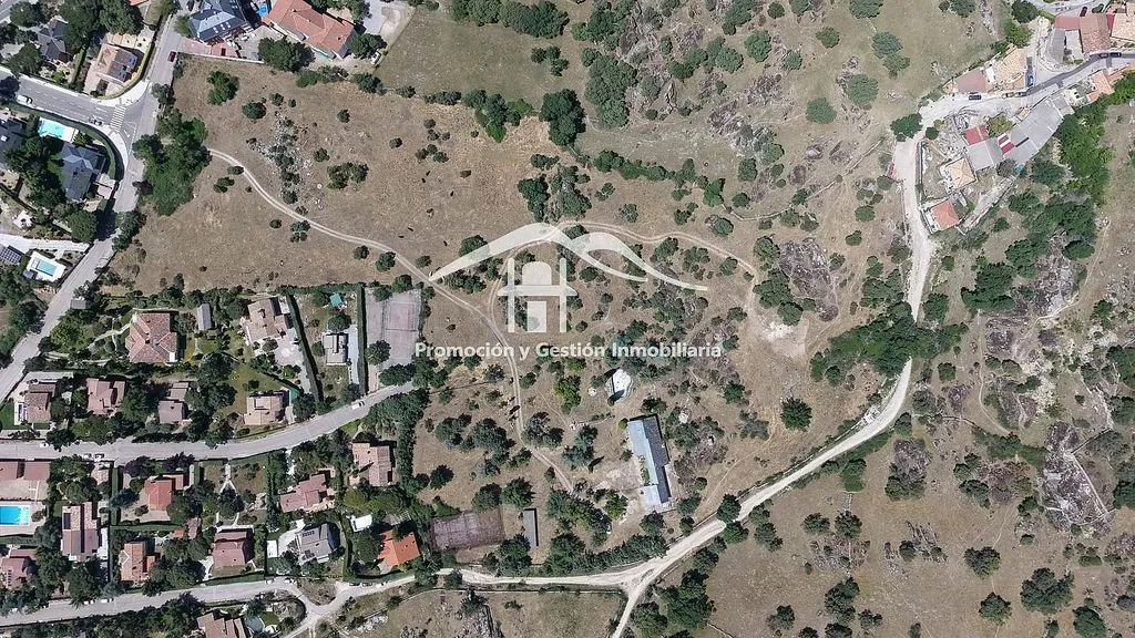 Vue aérienne - Chalet with Pool and Terrace in Del Empedrado