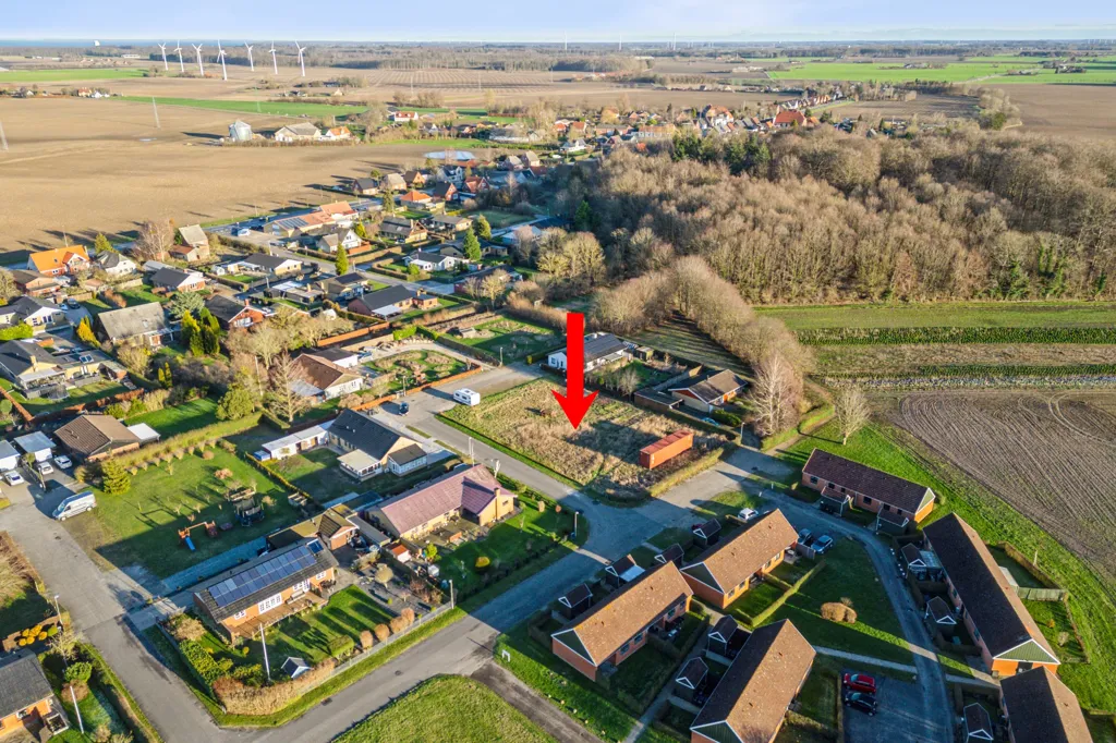 Vue aérienne - Building Plot in Villas, Nørreballe