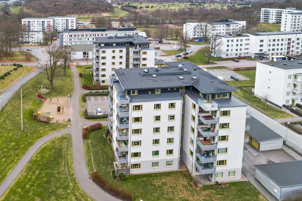 Õhuvaade - Apartment with South Balcony in Sankt Jörgen
