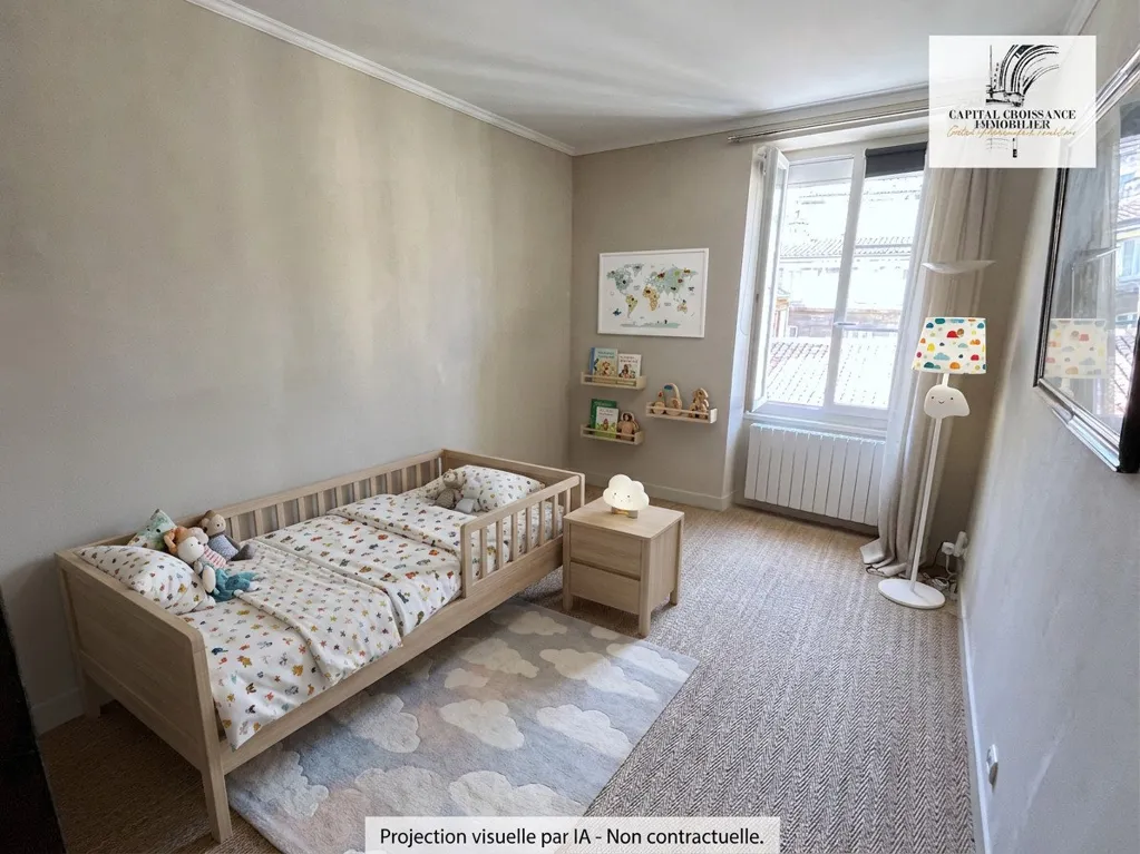 Chambres - Appartement avec terrasse sur Jardin Public à Bordeaux