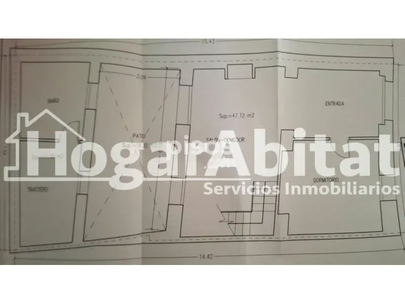 Plan - House with Terrace in Pego