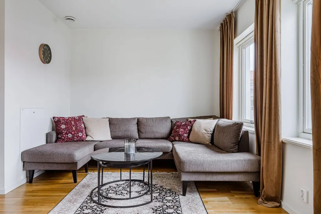 Séjour - Apartment with Balcony in Borlänge