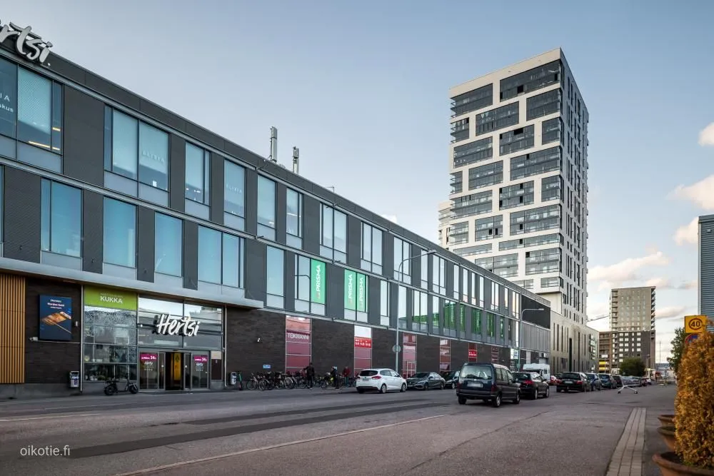 Välivaade - Modern Apartment with Balcony in Herttoniemi, Helsinki
