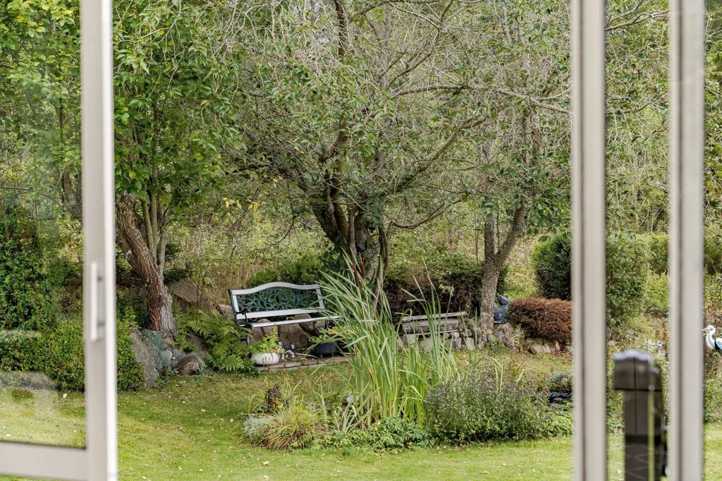 Garden - One-Storey Villa with Garden in Skara