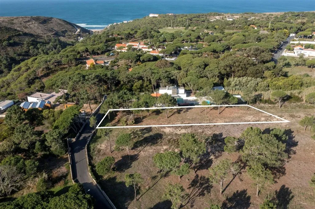 Vue aérienne - Approved Plot for Residence in Magoito, Sintra
