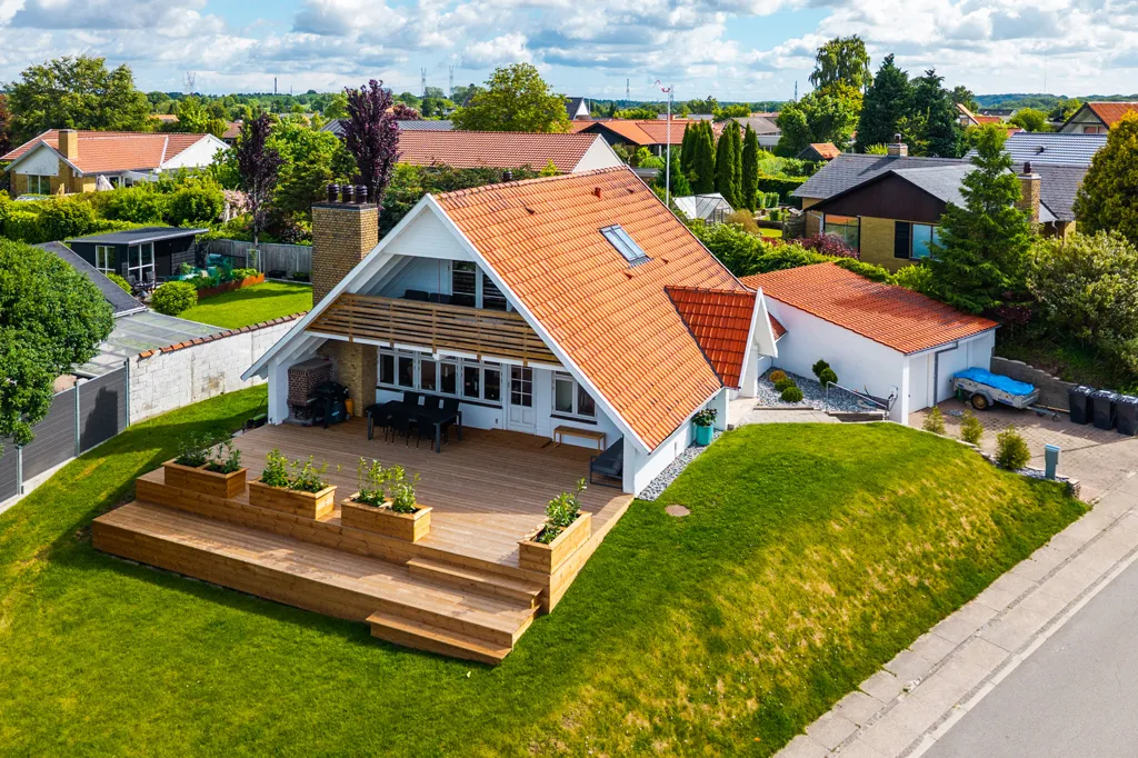 Vista aerea - Villa with View in Bellinge