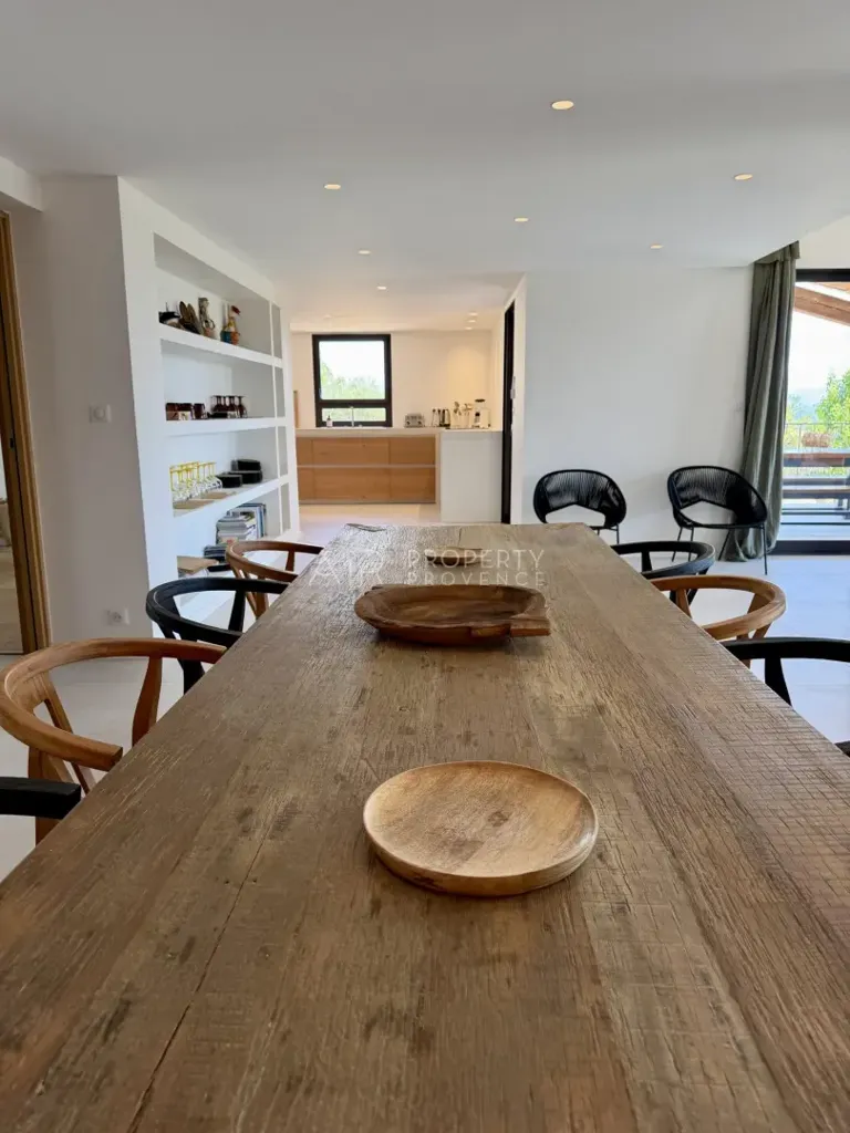 Salle à manger - Villa Rénovée avec Piscine à Cadenet