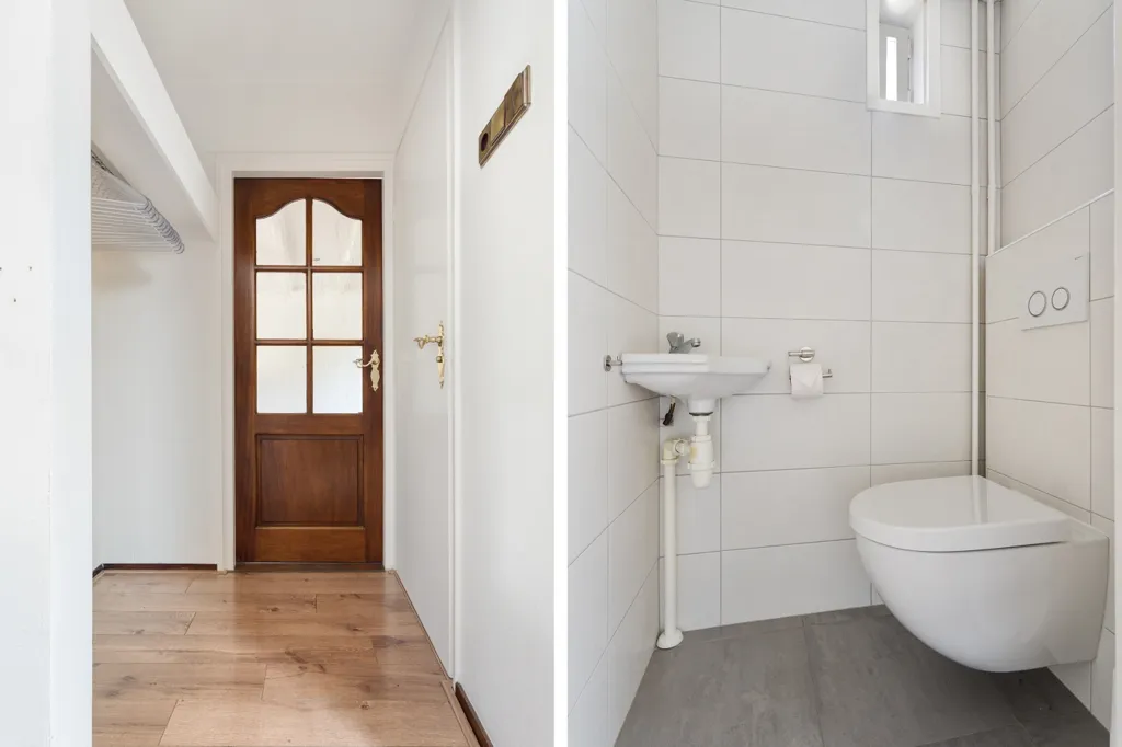 Salles de bain - Corner House with Garden in Arnhem
