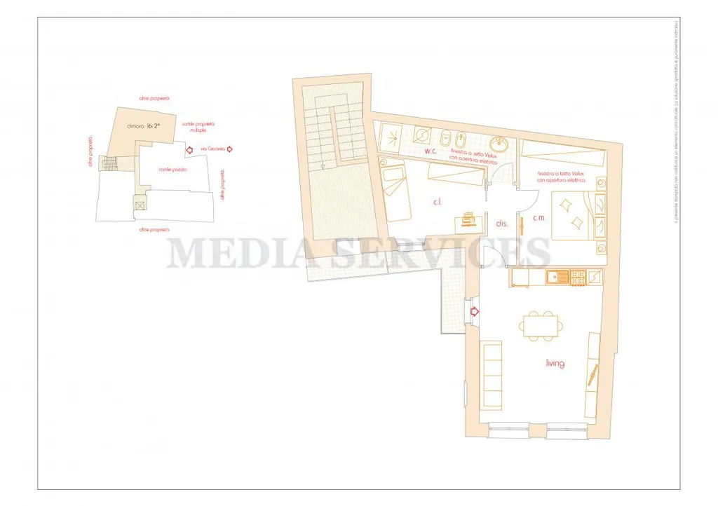 Plaan - Luxury Loft with Balcony in Vigevano