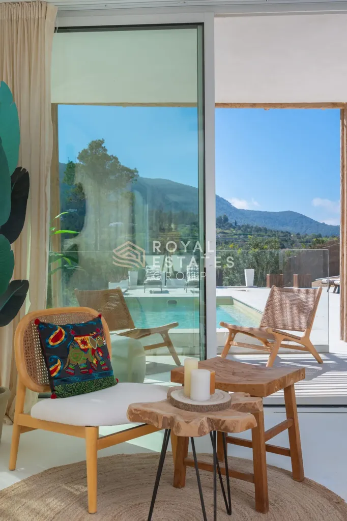 Piscine - Villa with Panoramic Views in Ibiza