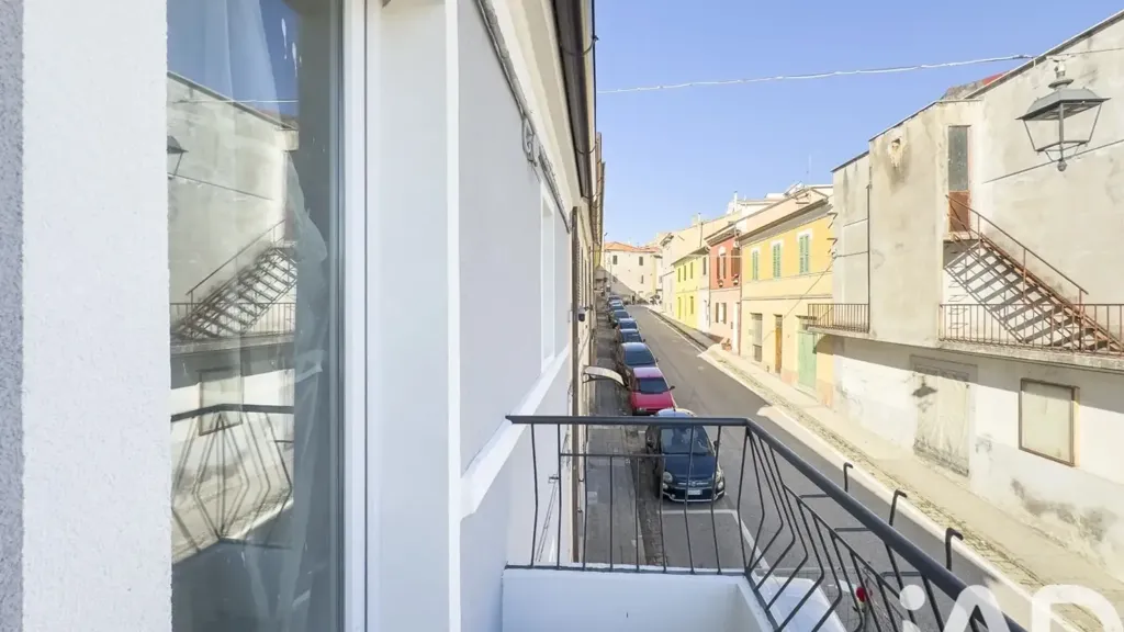 Balcony - Completely Renovated Townhouse in Montemarciano