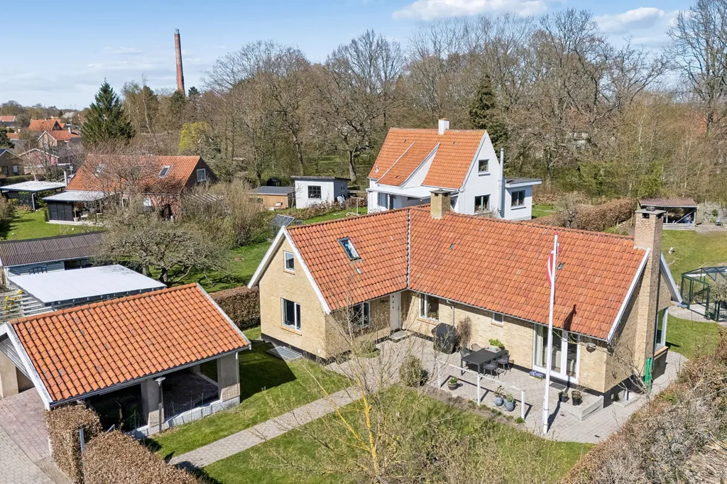 Vue aérienne - Maison 5 pièces à Helsingør