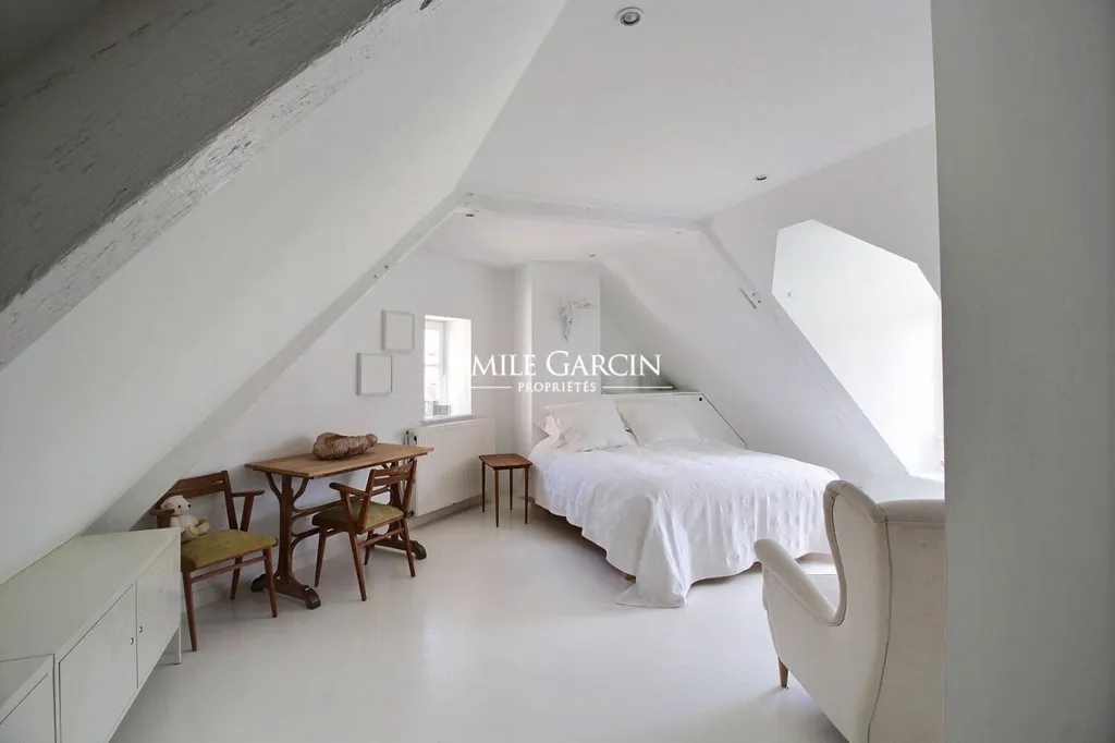 Bedrooms - 18th Century Priory with Garden in Normandy
