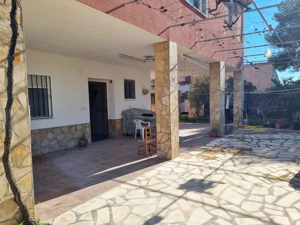 Terrass - Chalet with Terrace near Oliva Beach
