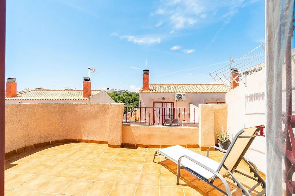 Terrasse - Duplex with Pool and Terrace in La Zenia