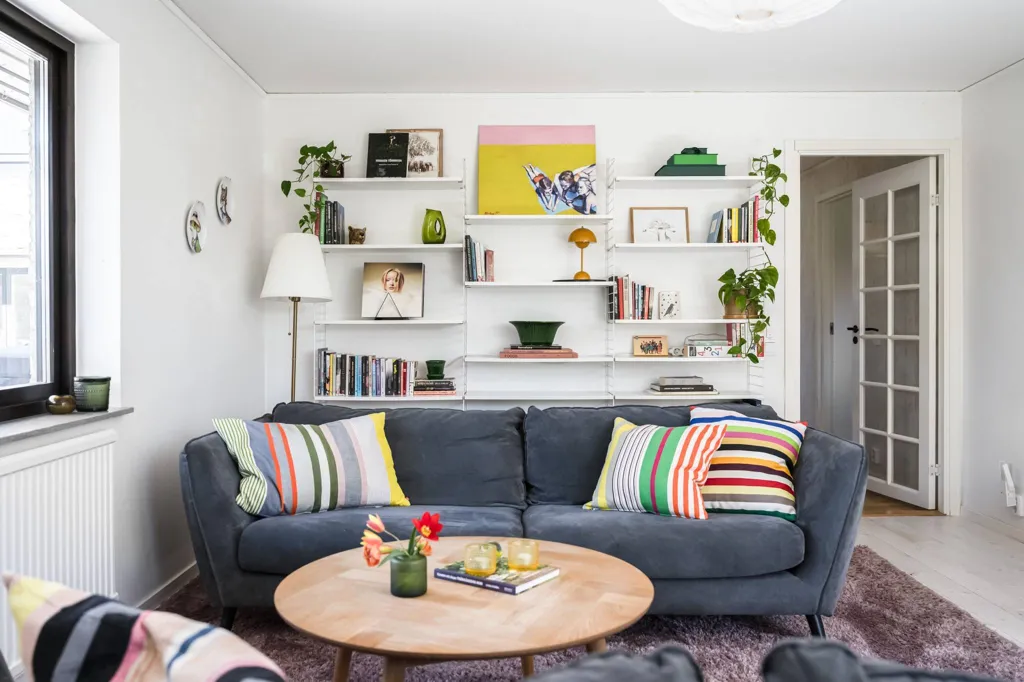 Living Room - Spacious Villa with Garden in Lund