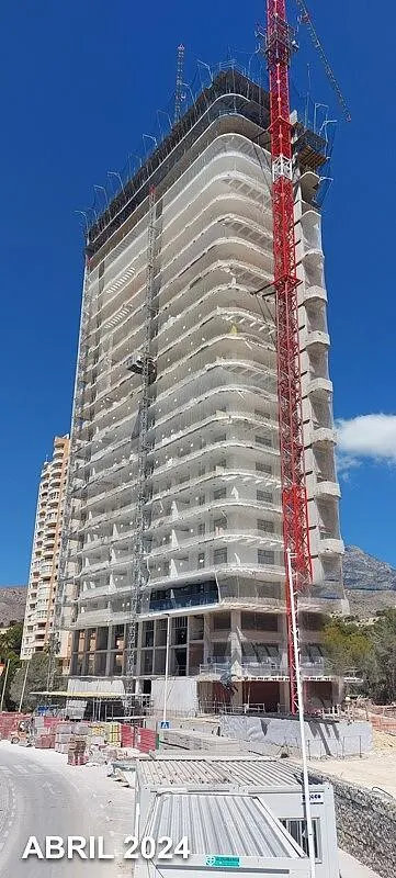 Välivaade - Sea-View Apartment with Pool in Benidorm