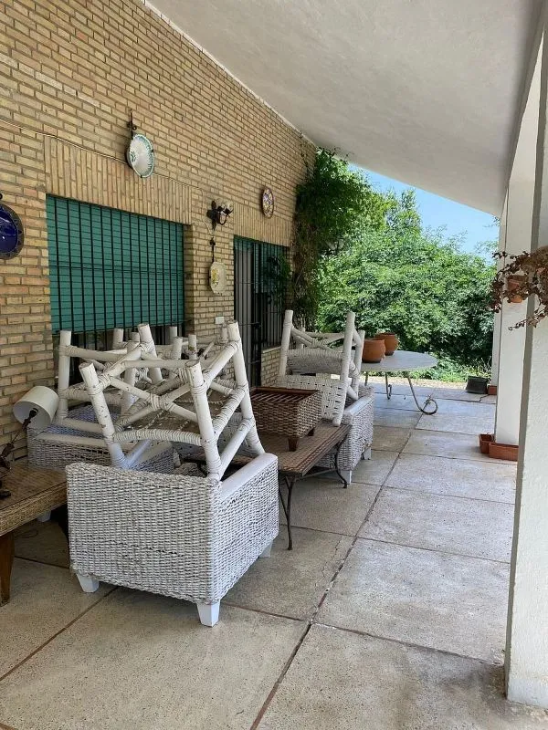 Terrasse - Chalet with Pool and Terrace in Jerez Centre