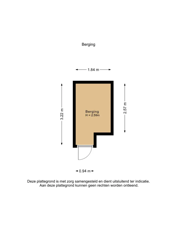 Plan - Maisonnette with Balcony near Huizen Harbour