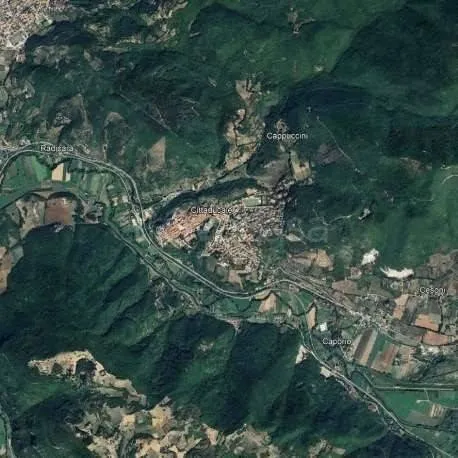 Aerial - Residential Building with Central Location in Cittaducale