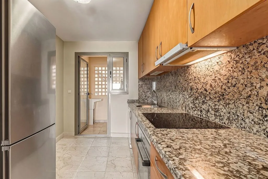 Köök - Ground Floor Apartment with Pool in Benatalaya