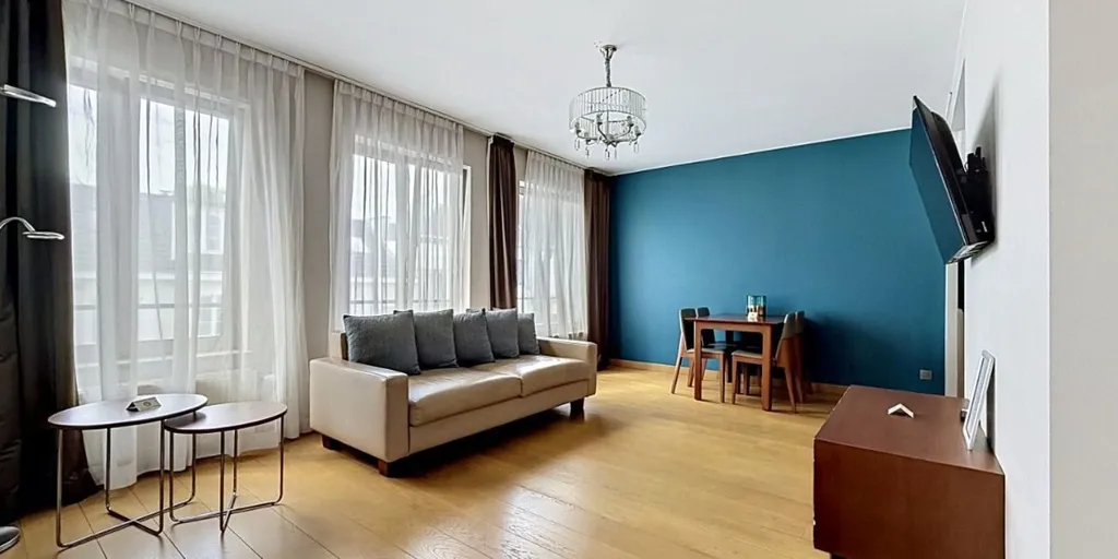 Living Room - Studio with Sleeping Nook in Sint-Gillis