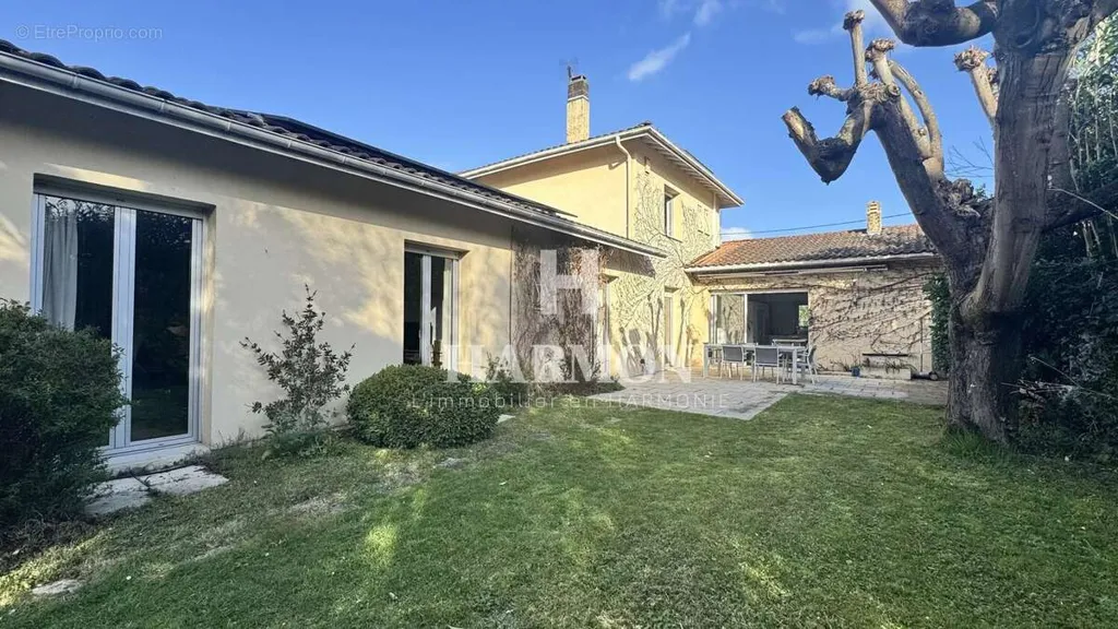 Jardin - Villa d'Architecte avec Cabinet à Talence