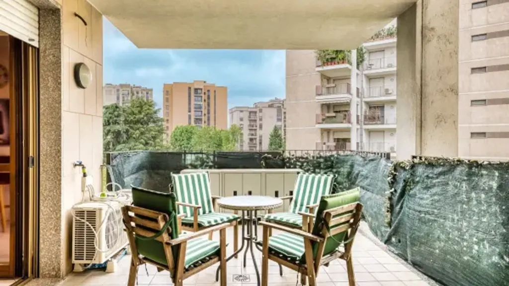 Balcony - Duplex with Panoramic Terrace in San Donato Milanese