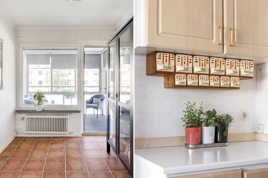 Kitchen - Well-Planned Two-Bedroom Flat with Balcony in Stockholm