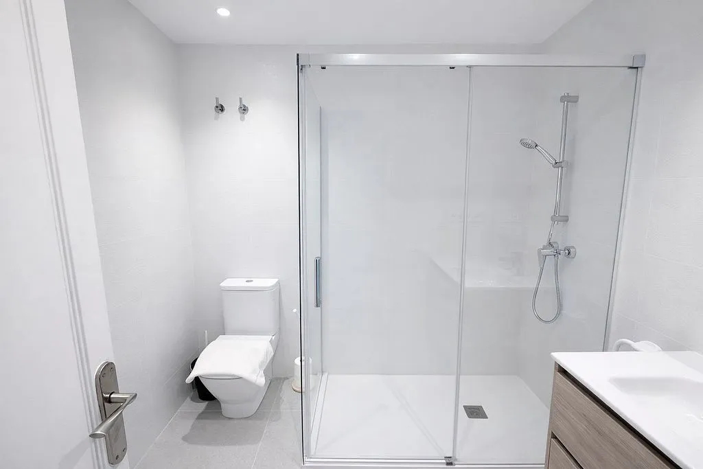 Salles de bain - Terraced House with South Terrace in Sitges Centre