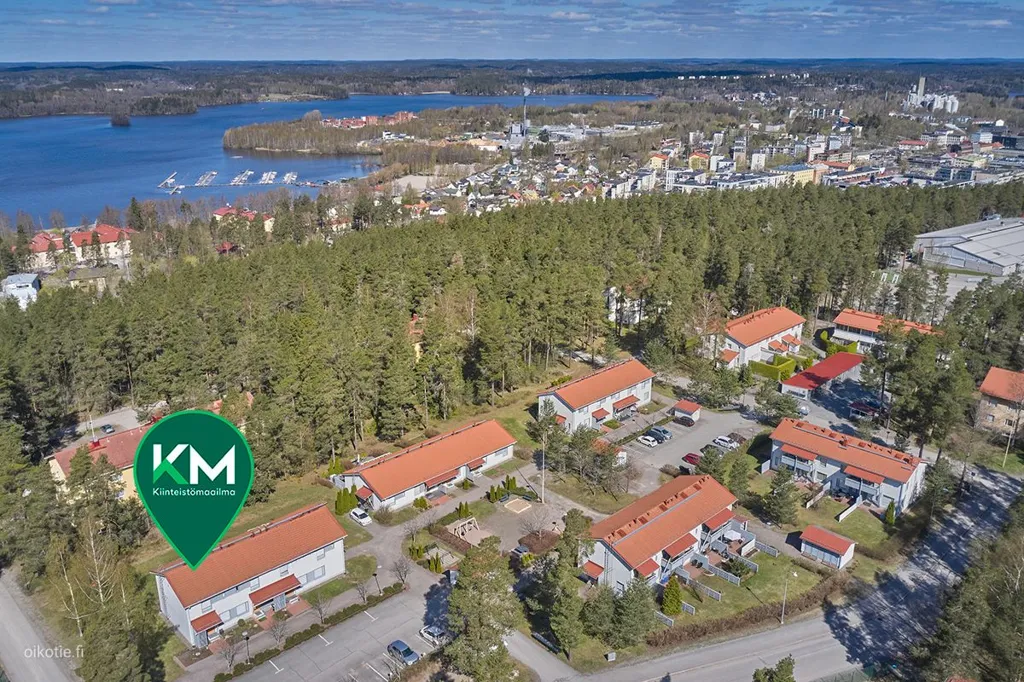 Õhuvaade - Two-Bedroom Apartment with Sauna in Lohja