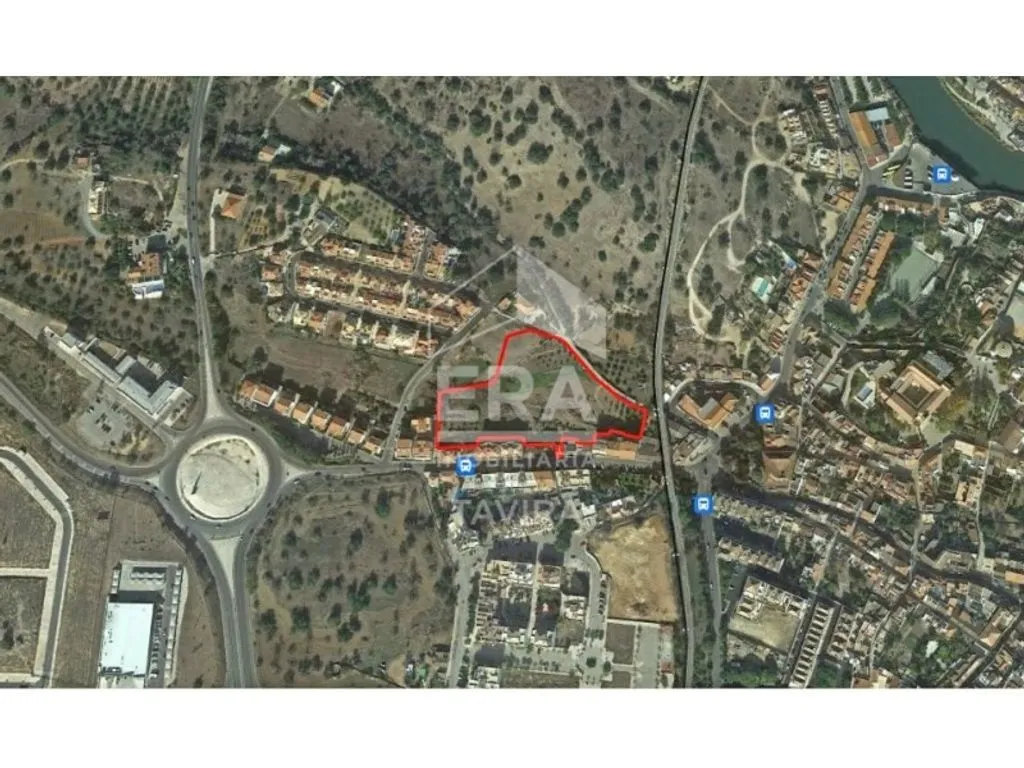 Vue aérienne - Rustic Building Land in Tavira Centre