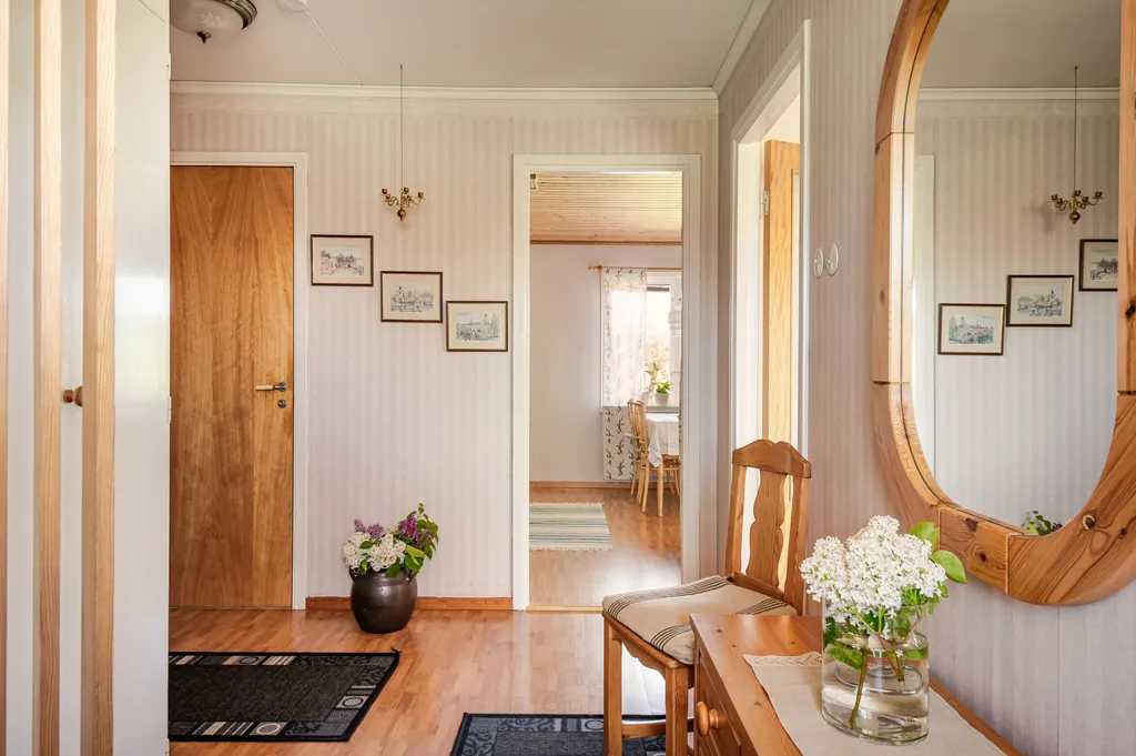 Entrée - Tegel Villa with Garden in Vadstena