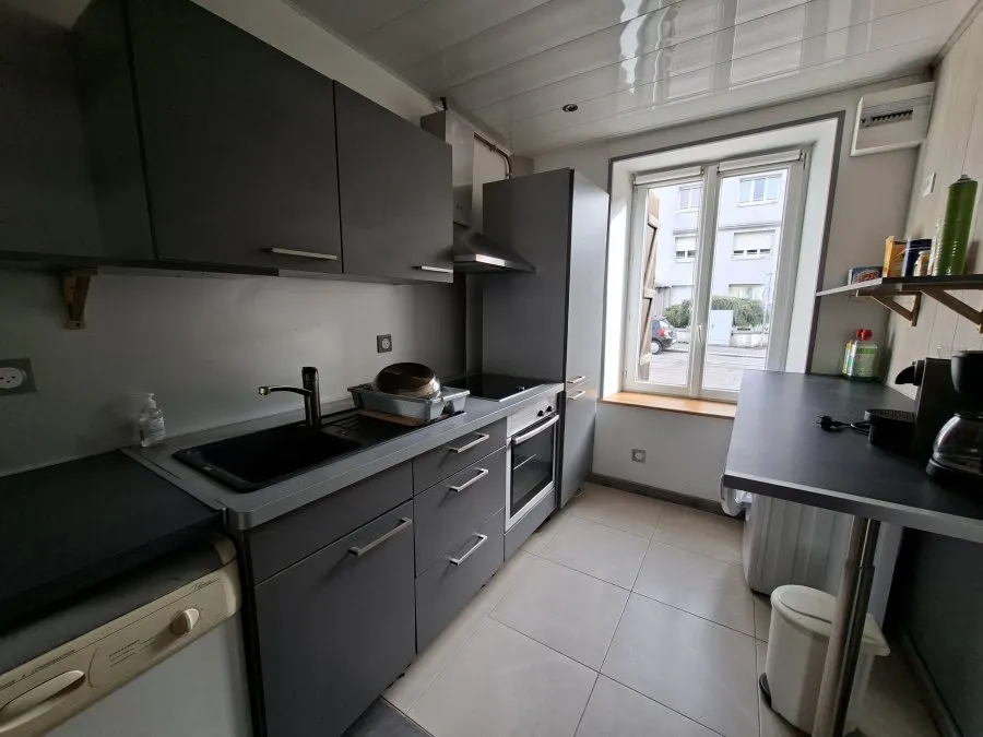 Köök - Meubled Apartment with South/West View in Épinal