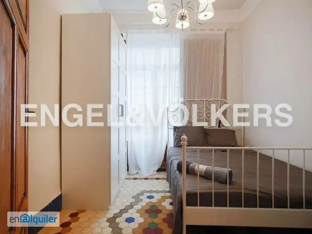 Camere da letto - Furnished Flat with Elevator in Ciutat Vella