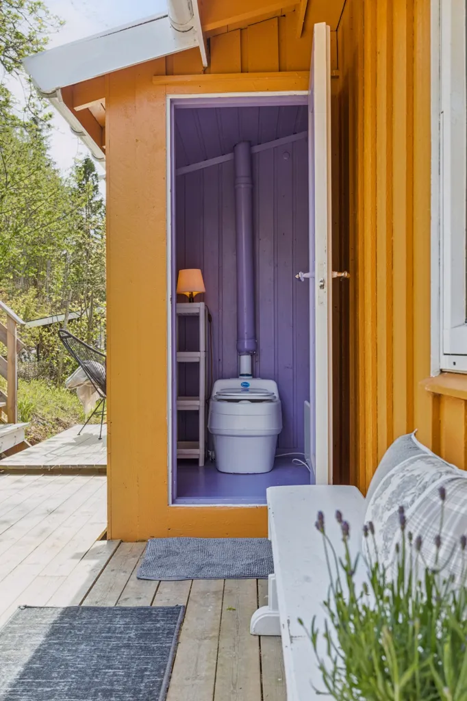 Terrace - Charming Cottage with Ski Access in Hurdal