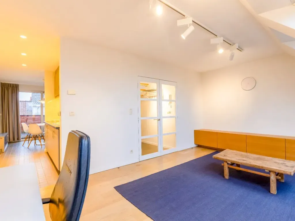 Séjour - Duplex-Appartement avec Terrasse à Gand