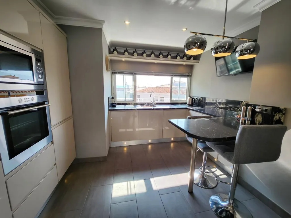 Kitchen - Renovated Apartment with Terrace in Nerja