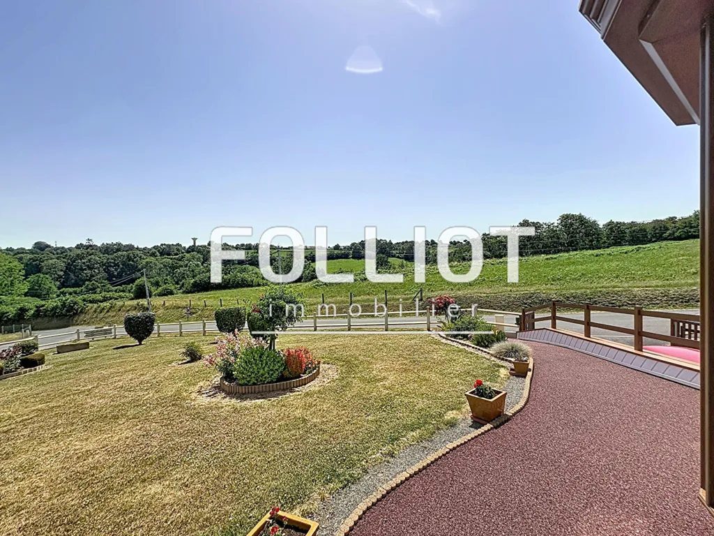 Jardin - Maison avec Vue Panoramique à Domjean