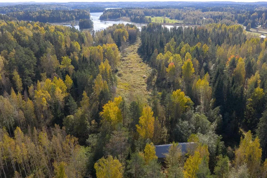 Õhuvaade - Dry Stone Cottage with Sauna in Holja, Pälkäne
