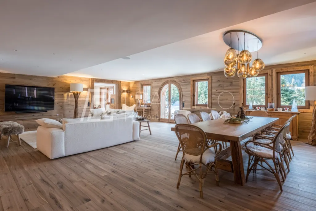 Salle à manger - Chalet avec Vue Panoramique en Val d'Arly