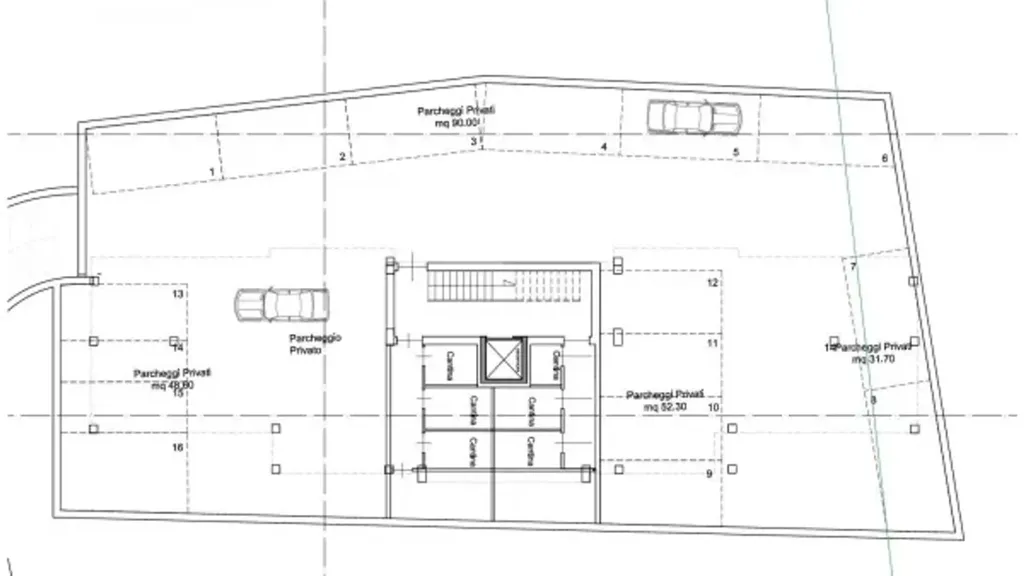 Plan - New Triplex with Garden in Santa Marinella