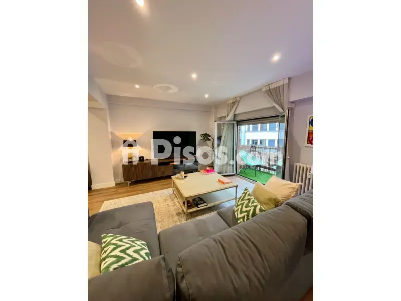 Living Room - Modern Flat with Balcony in León