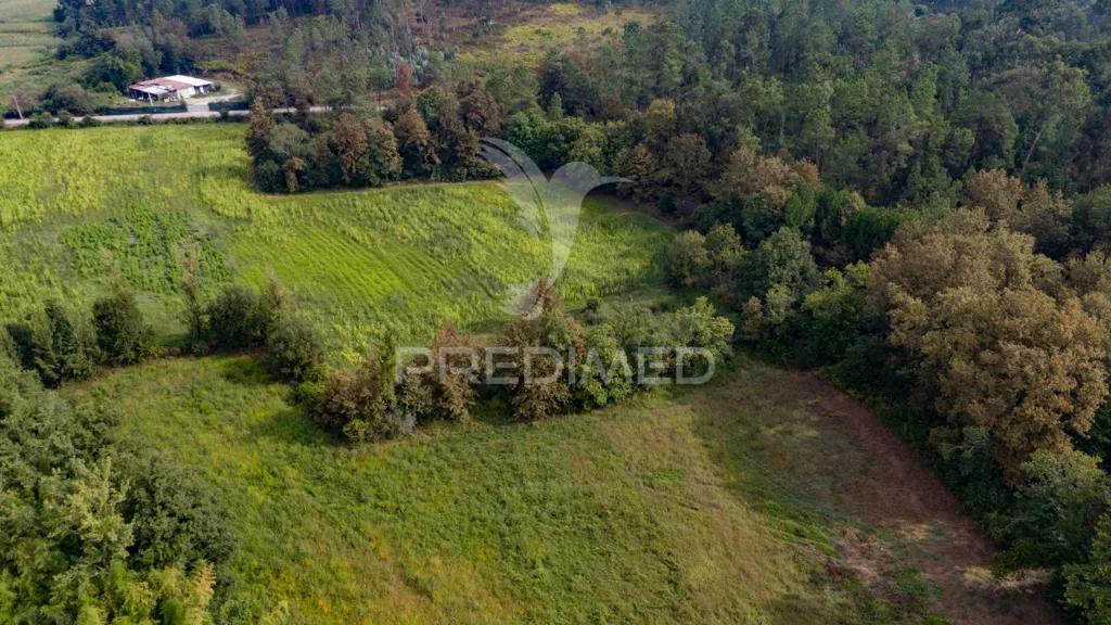 Vue aérienne - Agricultural Land with Construction Viability in Lage